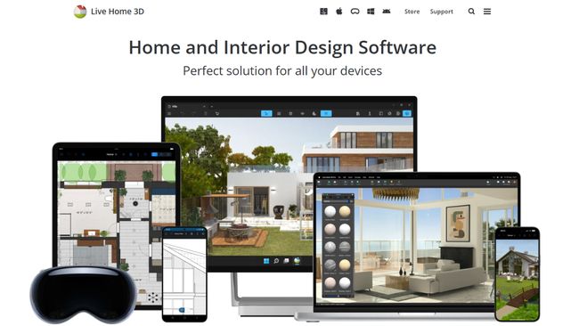 Home page Live Home 3D