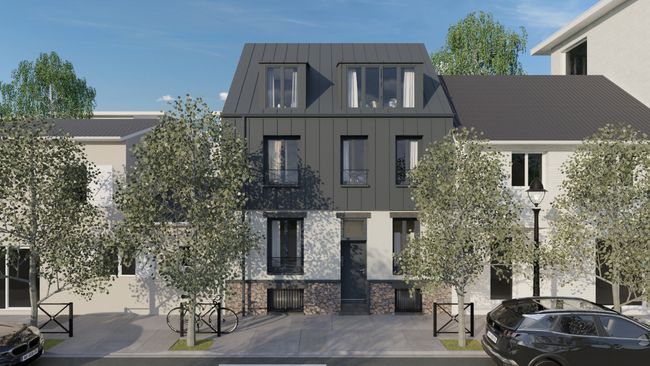 Ampliación de madera con buhardilla