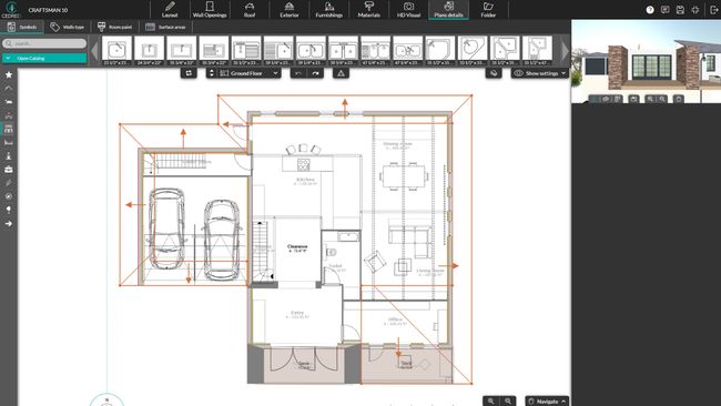 UI Cedreo - Plans details step