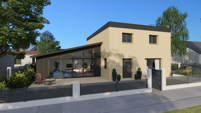 Maison catalogue 18 surélévation bois