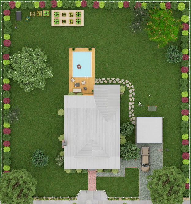 Landscape plan example