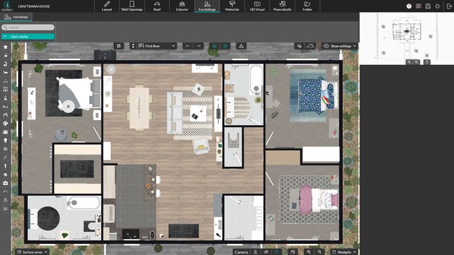 UI Cedreo - symbols from Furnishing step 01