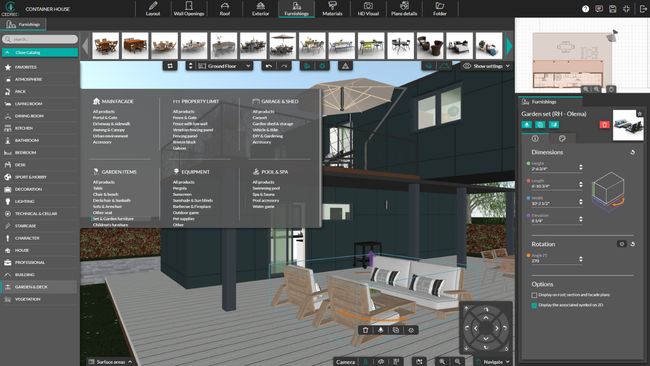 UI Cedreo Furnishings step